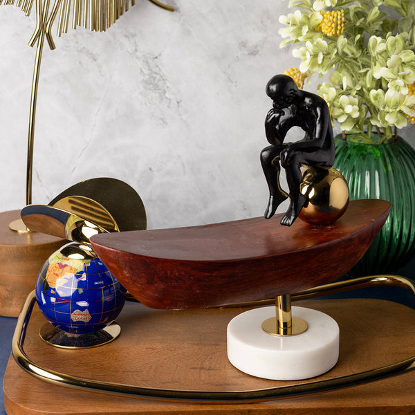 THINKING MAN ON A BOAT OBJECT