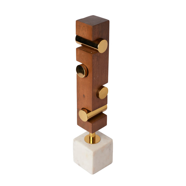 CYLINDRICAL LOG SCULPTURE