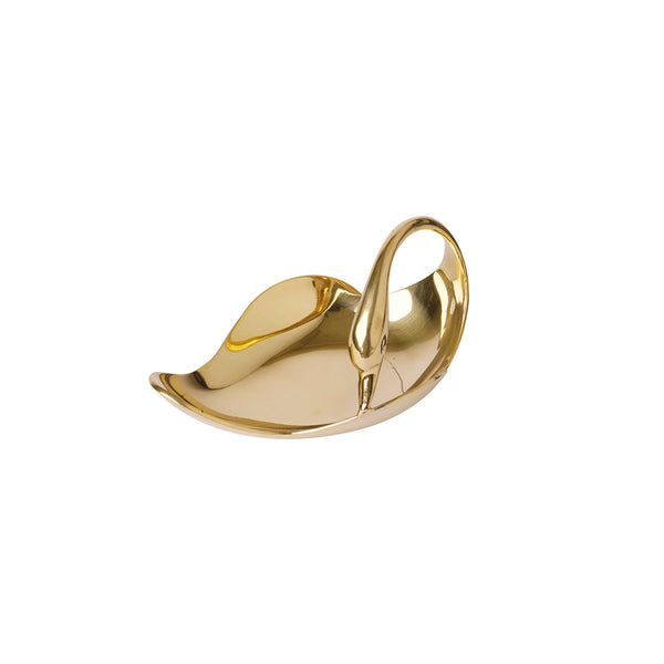 BRASS SINGLE SWAN DISH