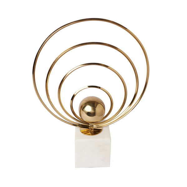 CONCENTRIC CIRCLES SCULPTURE