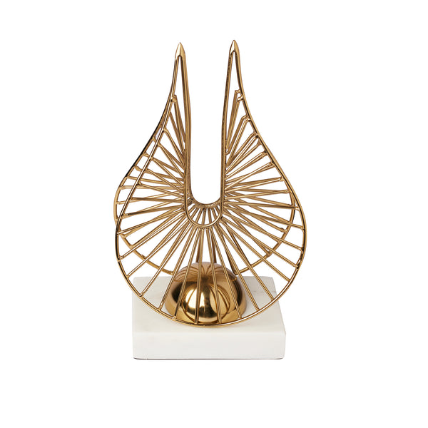 WIRE HALF DROP SCULPTURE